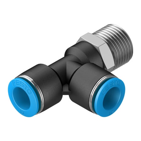 Festo Push-In T-Fitting QSTL-1/2-12 QSTL-1/2-12